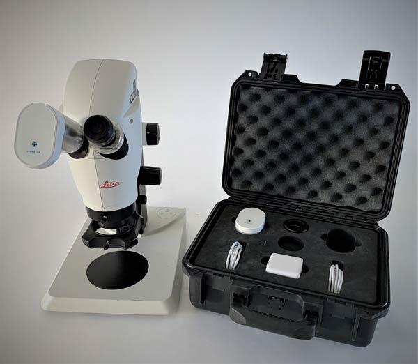 Optic-Clean UV Microscope Eyepiece Sanitizer Full Kit