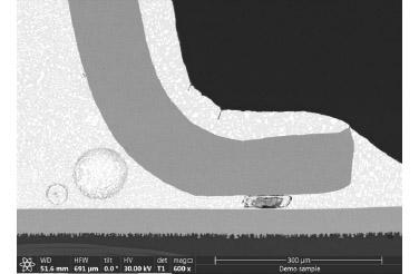 DRAM Memory Single Lead Grain Structure