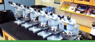 Donated Microscopes