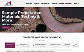 JH Analytical Services Website