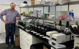 Oak Crest Scientific Receives Donated Microscopes