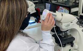 Optic-Clean UV Microscope Eyepiece Sanitizer