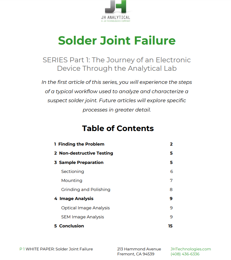 solder joint failure