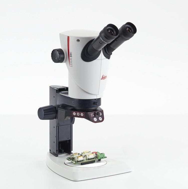 stereo microscope encoder