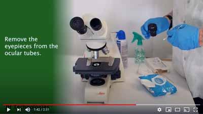 Video: How to Sanitize Your Compound Microscope